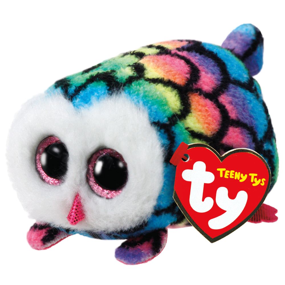 Ty Teeny Tys Hootie The Multicoloured Owl