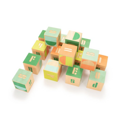 UNCLE GOOSE MOD ALPHABET BLOCKS 16 PIECES