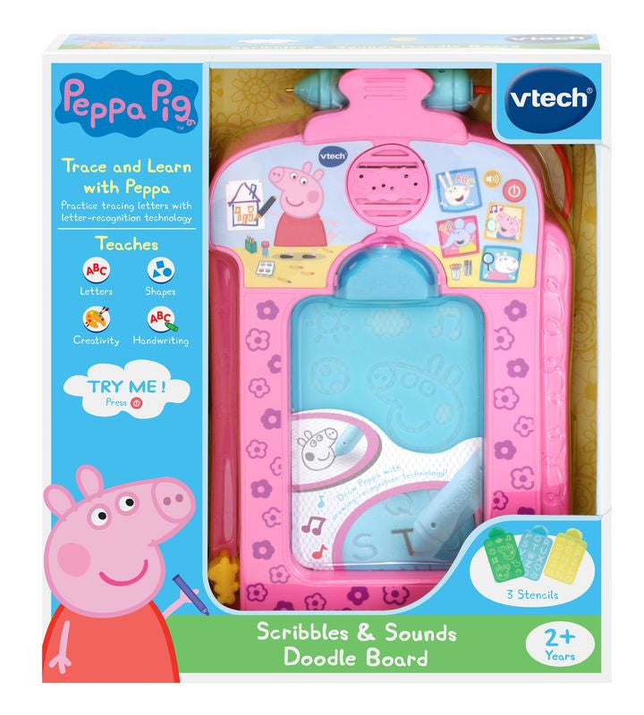 Vtech Peppa Pig Scribbles & Sounds Doodle Board