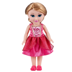 ZURU Sparkle Girlz Tots 13 Inch (33cm) Doll Princess Blonde Hair Pink Dress