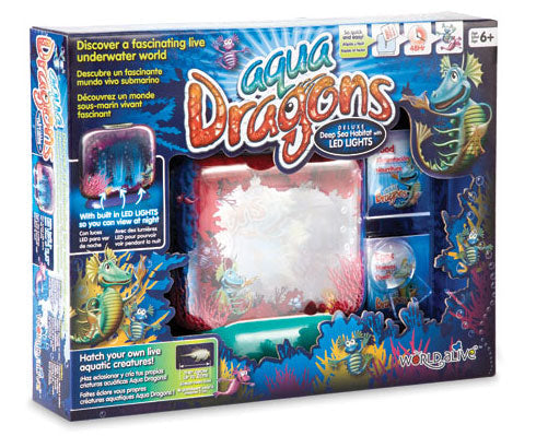 World Alive Aqua Dragons Deep Sea Habitat With Led Light