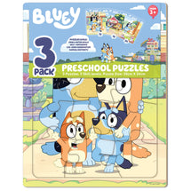 Bluey Preschool Puzzles 3 Pack