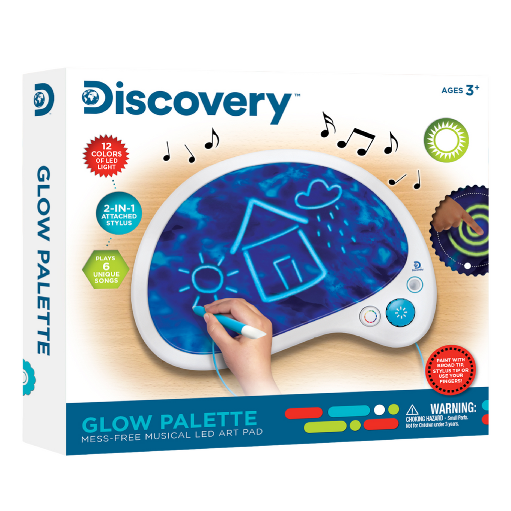 Discovery Glow Palette Mess-Free Led Art Pad