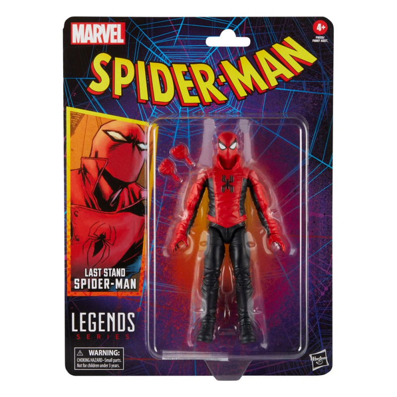 Marvel Legends Spiderman Legends Retro Spider Last Stand