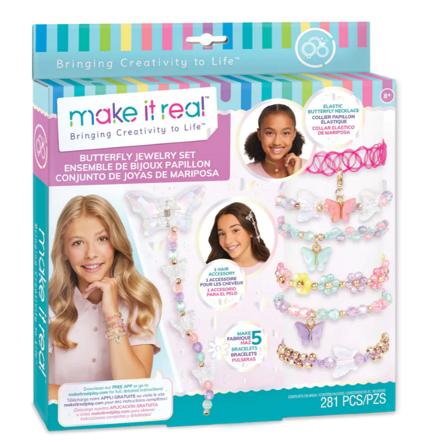 Make It Real Butteryfly Jewelry Set