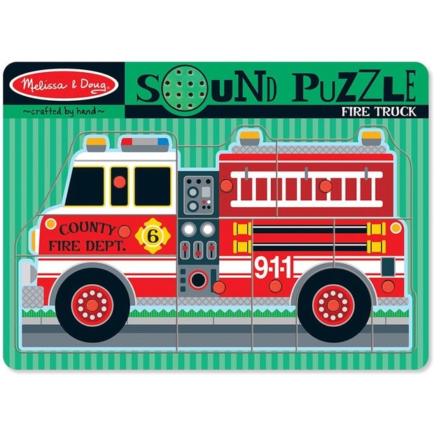 Melissa & Doug - Sound Puzzle Fire Truck