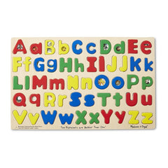 Melissa & Doug Upper & Lower Case Alphabet Puzzle