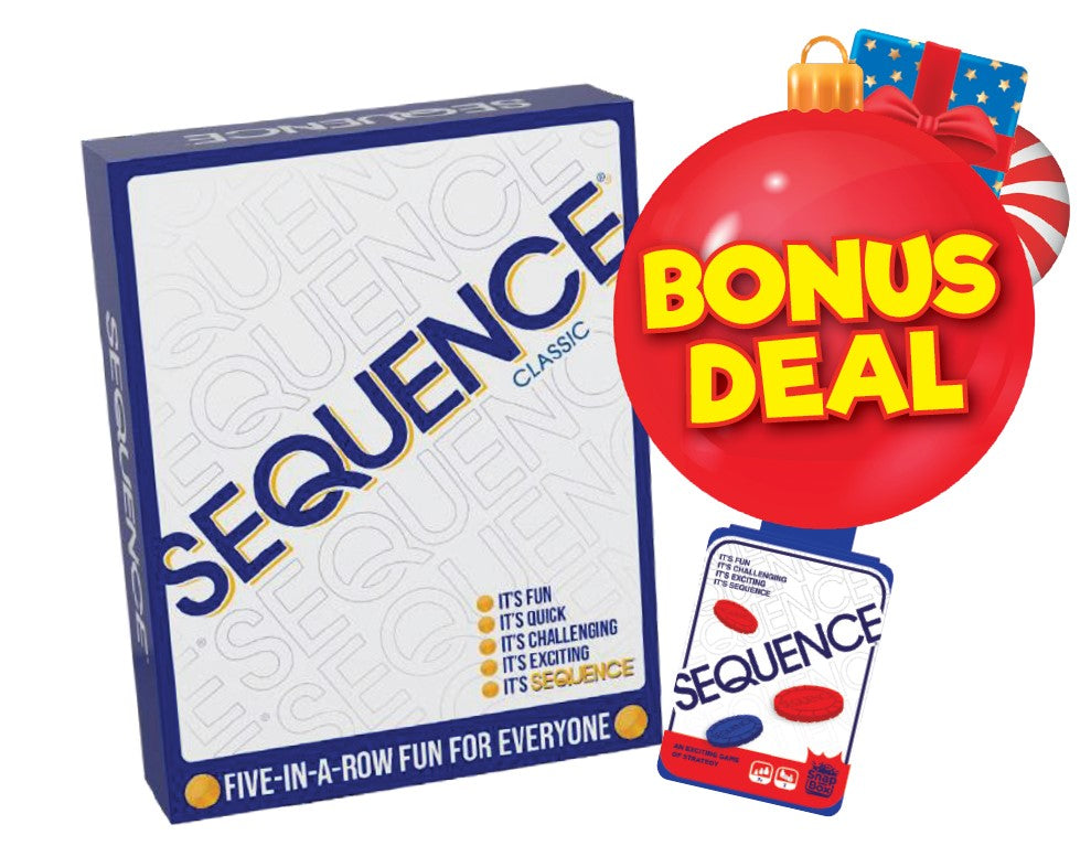 SEQUENCE & SEQUENCE SNAP BOX GAME COMBO