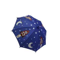 Colour Changing Umbrella Space Rocket